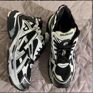 Balenciaga Monochrome Athletic Sneakers